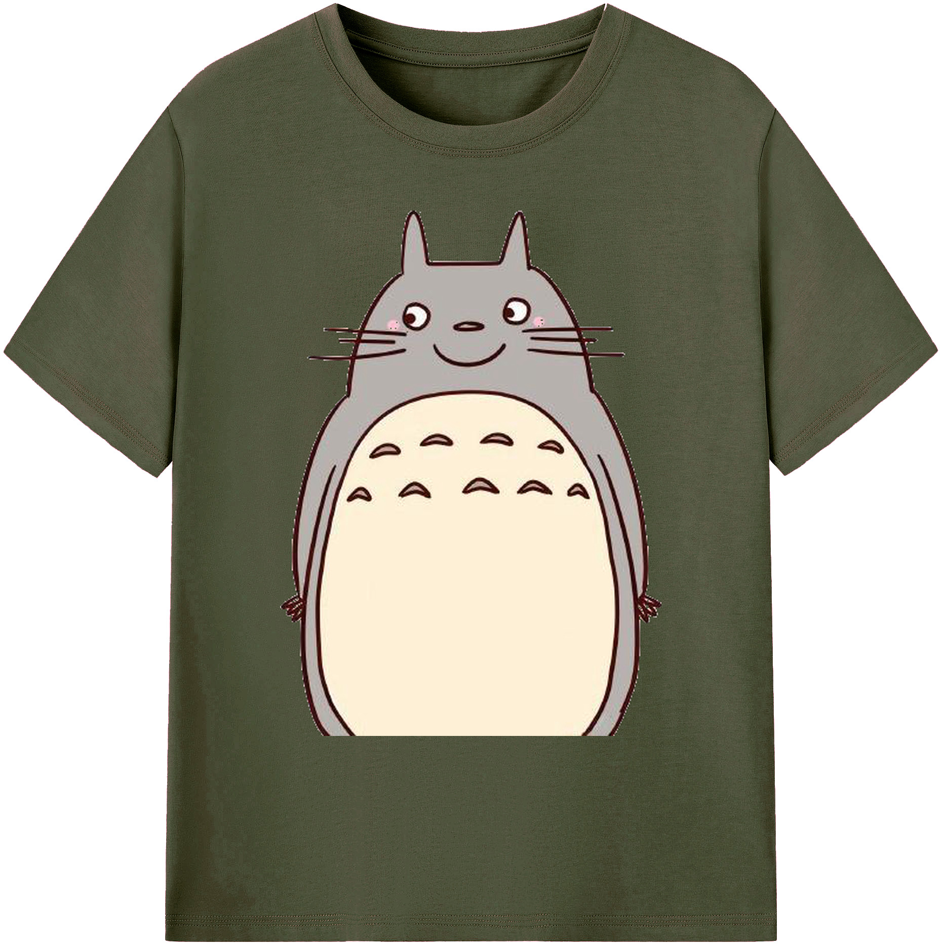 （画像用） となりのトトロ 草壁メイ 草壁サツキ My Neighbor Totoro Satsuki Kusakabe Mei Kusakabe 綿100％ メンズ半袖Tシャツ｜肌触りやわらか＆通気性